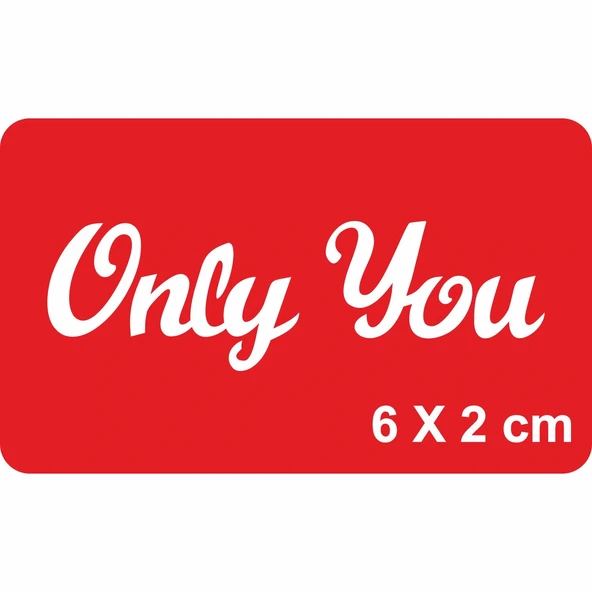 Sadece Sen Tattoo Geçici Dövme Şablonları Kına Kalıpları ürün görseli 1