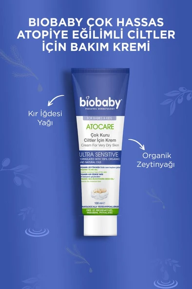Biobaby Kuru ve Çok Kuru Ciltler Için Krem 100 ml - 5