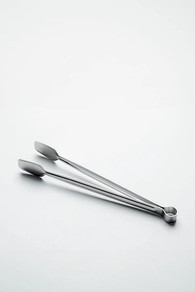 Nehir Uzun Paslanmaz Çelik Izgara Maşası (33 CM) - 1