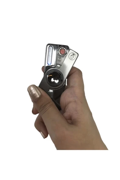 AlsepeteAvm Metal Stres Çarklı Şarjlı Çakmak - Resim 3