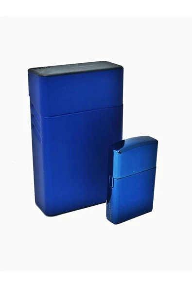 AlsepeteAvm Metal Slim Kısa Kutusu Çakmak Set ürün görseli 1