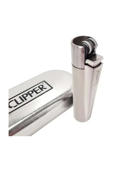 AlsepeteAvm Metal Çakmak Özel Kutulu Gümüş - 2