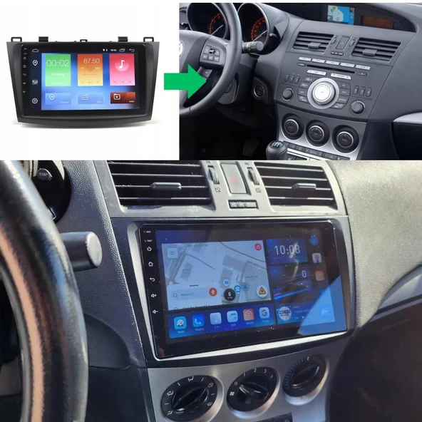 Mazda 3 Android Multimedya Sistemi 2-32 Myway (2010-2013) ürün görseli 1