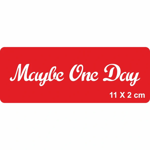 Belki Bir Gün Tattoo Geçici Dövme Şablonları Kına Kalıpları ürün görseli 1