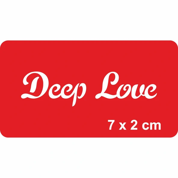 Derin Aşk El Yazısı Font Tattoo Geçici Dövme Şablonları Kına Kalıpları ürün görseli 1