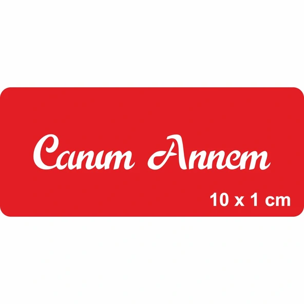 Canım Annem Yazısı Tattoo Geçici Dövme Şablonları Kına Kalıpları ürün görseli 1