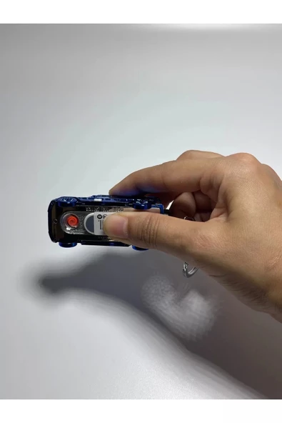 AlsepeteAvm Şarjlı Araba Modeli Led Işıklı Anahtarlık Çakmak - Resim 4