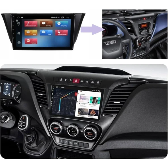 Iveco Daily Android Multimedya Sistemi 2-32 Myway (2015-2018) ürün görseli 1
