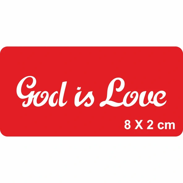 Tanrı Aşktır Tattoo Geçici Dövme Şablonları Kına Kalıpları ürün görseli 1