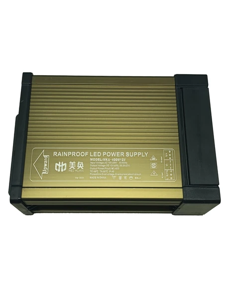 Dış Mekan Yağmur Geçirmez Güç Kaynağı DC12V 400W Trafo ürün görseli