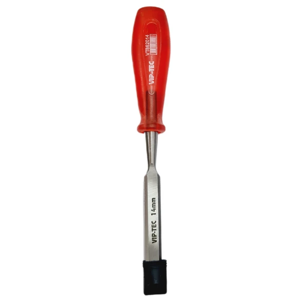 Iskarpela Vıp Tec Plastik Saplı 14 mm | Dayanıklı Ahşap Oymacı Keski ürün görseli