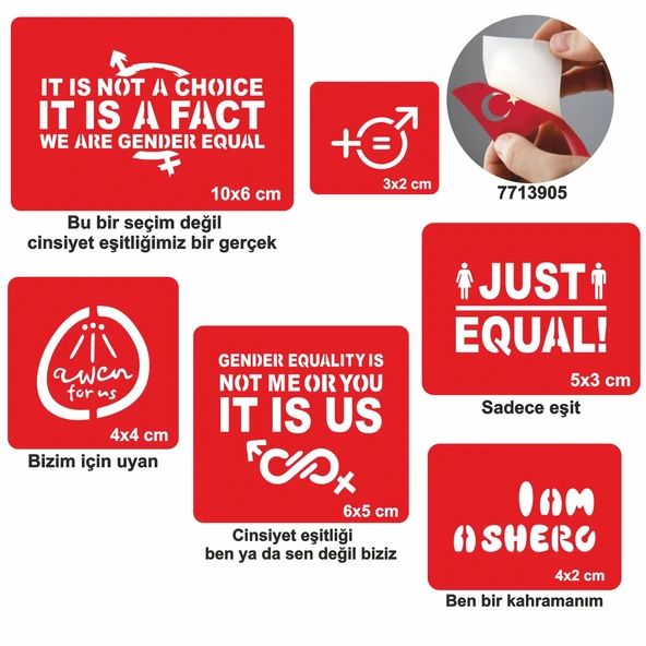 Awen İlham Perileri 5 li Set Geçici Dövme Kına Şablonu ürün görseli 1