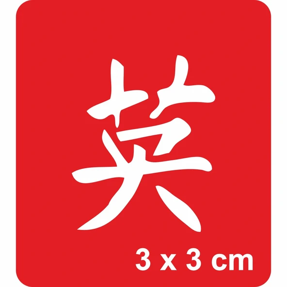 Sonsuzluk Kanji Tattoo Geçici Dövme Şablonları Kına Kalıpları ürün görseli 1