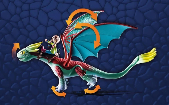Playmobil Dreamworks Dragons 71083 Dragons Ejderha The Nine Realms - Resim 2