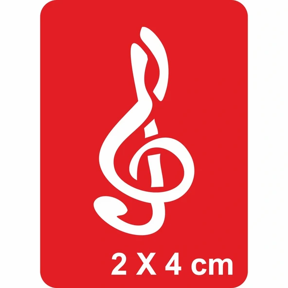 Sol Anahtarı-1 Tattoo Geçici Dövme Şablonları Kına Kalıpları ürün görseli 1