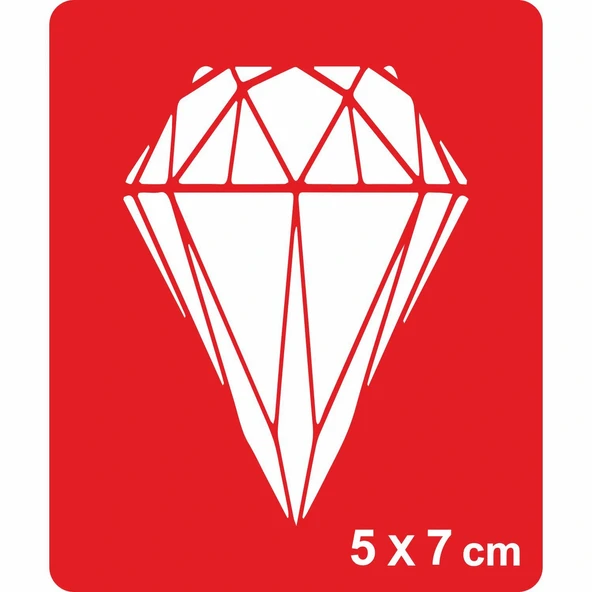 Elmas-1 Tattoo Geçici Dövme Şablonları Kına Kalıpları ürün görseli 1