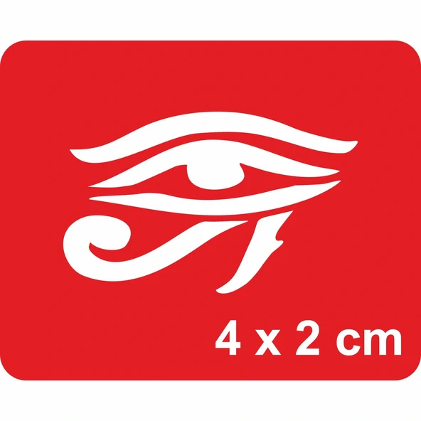 Ranın Gözü Tattoo Geçici Dövme Şablonları Kına Kalıpları ürün görseli 1