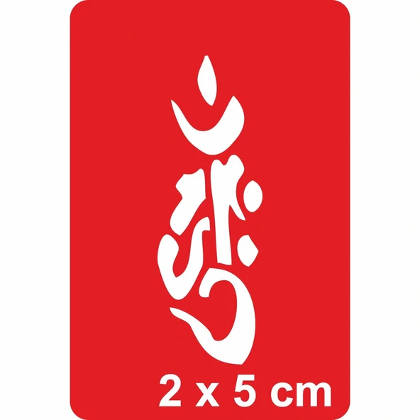 Kadın Kanji Tattoo Geçici Dövme Şablonları Kına Kalıpları ürün görseli 1