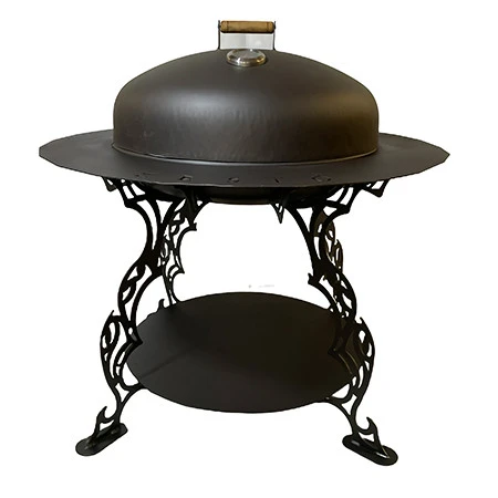 Fumolio MAUNA Odunluklu Ateş Çukuru, Bahçe Şöminesi ve Barbekü Seti - Resim 4