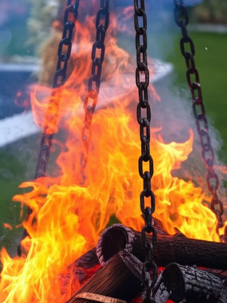 Fumolio Santa Ateş Çukuru, Asma Bahçe Şöminesi - Resim 3