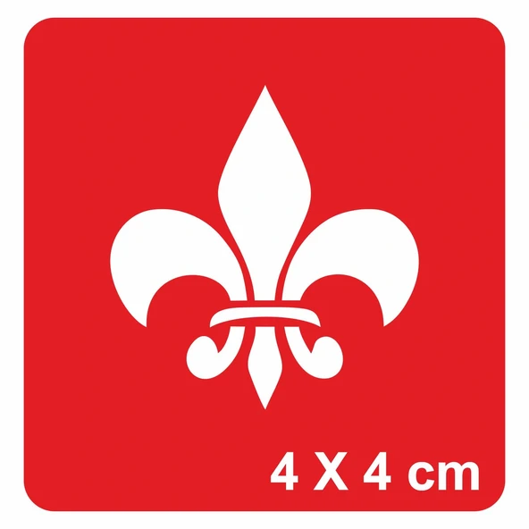 Kraliyet Zambağı-1 Tattoo Geçici Dövme Şablonları Kına Kalıpları ürün görseli 1