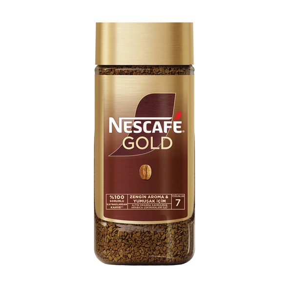 Nescafe Gold Kahve Kavanoz 200 Gr ürün görseli