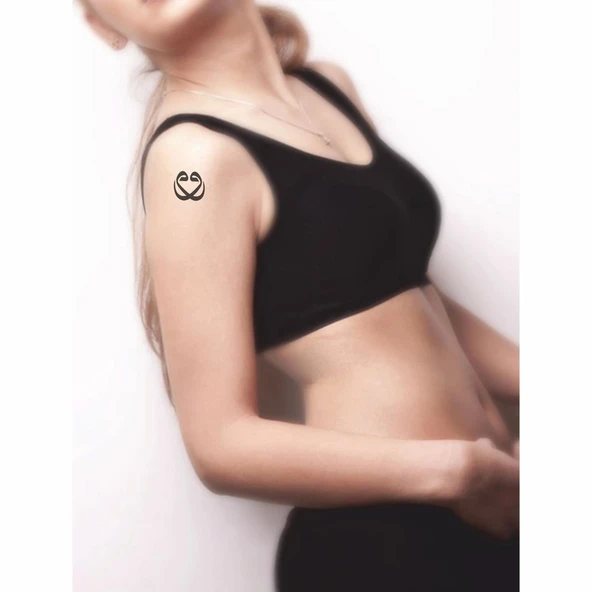Vav Kainatın Kendisidir Tattoo Geçici Dövme Şablonları Kına Kalıpları - Resim 2