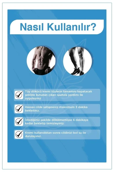 Bioder Erkeklere Özel Tüy Dökücü Krem 2x100 ml - 3