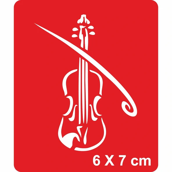 Kemancı Başımın Tacı! Tattoo Geçici Dövme Şablonları Kına Kalıpları ürün görseli 1