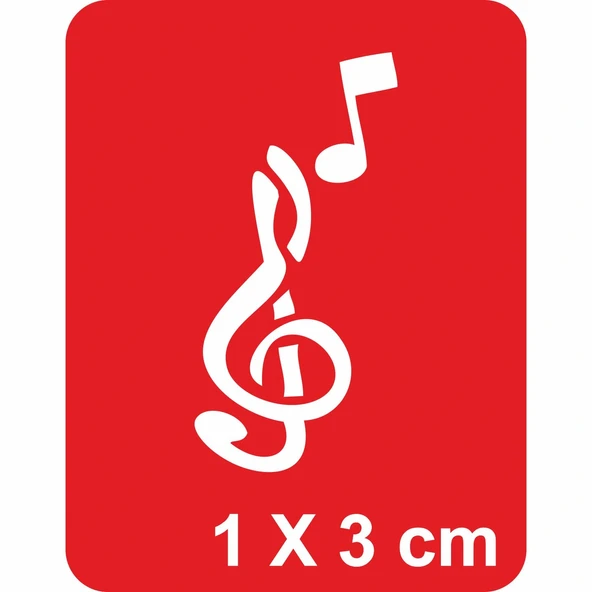 Minik Notanın Minik Anahtarı Tattoo Geçici Dövme Şablonları Kına Kalıpları ürün görseli 1