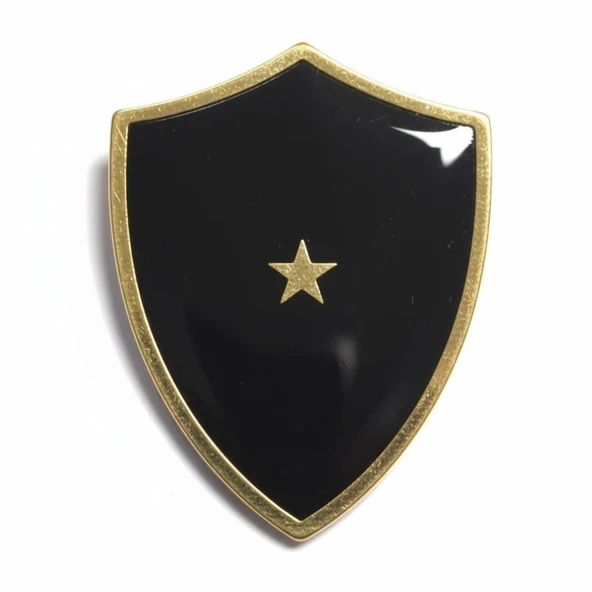 Minyatür Rütbe Subay Sağlık Sınıfı - Teğmenı Rütbe (Siyah Zemin JANDARMA) ürün görseli