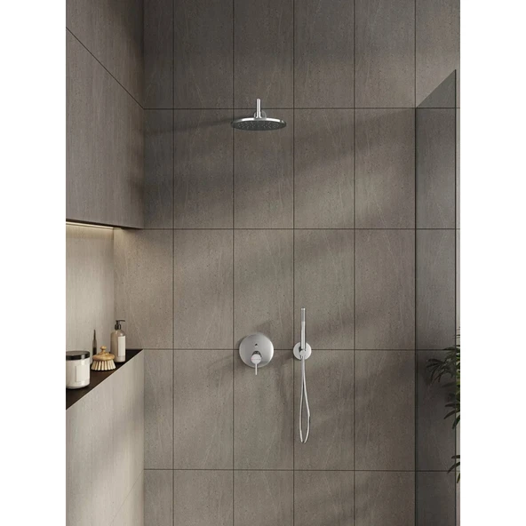 VitrA Origin Tepe Duş Başlığı A45638 Krom - 3