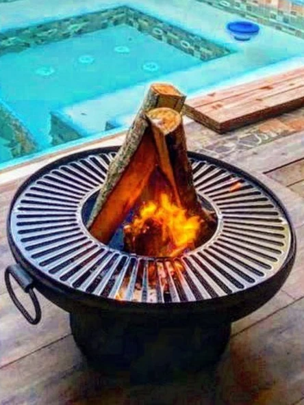 Ateş Çukuru Orta Boşluklu Izgara - Resim 4