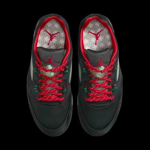 Air Jordan 5 Low x CLOT   DM4640-036 - Resim 2