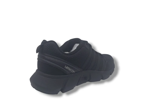 Lescon Legend Flex Erkek Siyah Yürüyüş Koşu Spor Ayakkabı - Resim 4