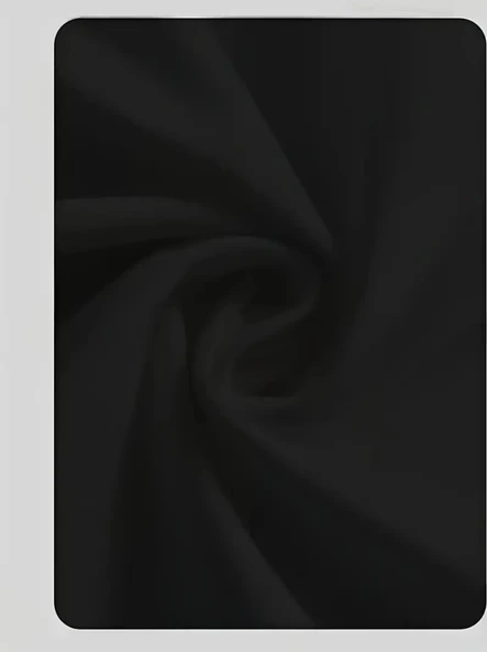 Baskılı Oversize Bisiklet Yaka T-shirt - Siyah - Resim 3