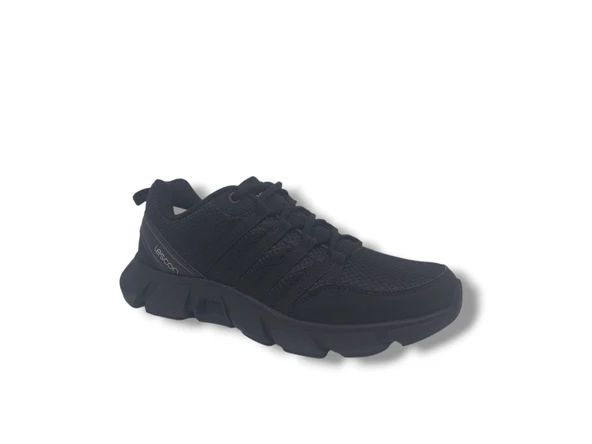 Lescon Legend Flex Erkek Siyah Yürüyüş Koşu Spor Ayakkabı - Resim 2