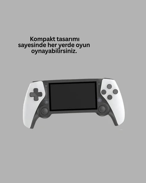 Tüm Klasik Oyunları Destekleyen 64GB Taşınabilir Konsol - 4