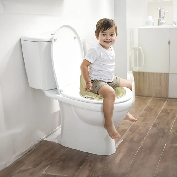 7189 YÜKSEK ARKALIKLI TUVALET ALILŞTIRMA ADAPTÖRÜ ECO YEŞİL - 2