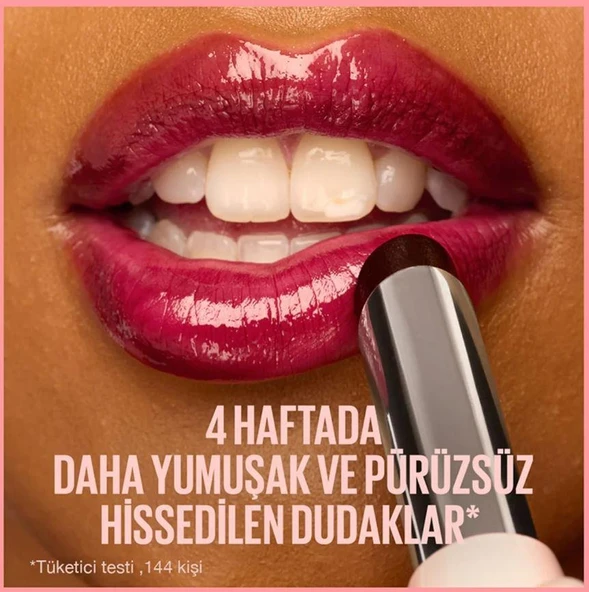 Maybelline New York Lifter Glaze Shea Yağı ve Hyalüronik Asit içeren Renkli Dudak Balmı - 08 Acai Glaze - 5
