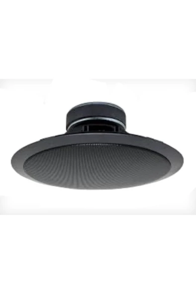 14’lü Siyah Tavan Hoparlorlu 100V Ses Sistemi | Kafe, Mağaza ve Ofis Müzik Sistemi - Resim 2