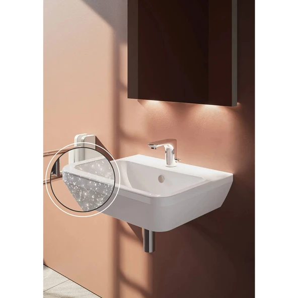 Vitra Geo Dikdörtgen Çanak Lavabo 60 cm - 3