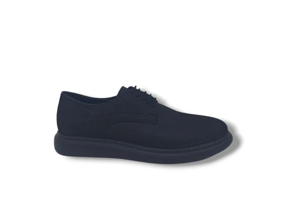 Modesa 249 Erkek Siyah Bağcıklı Nubuk Deri Casual Ayakkabı ürün görseli