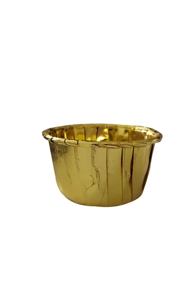 Muffin Kek Kapsül Gold 25 Adet ürün görseli 1
