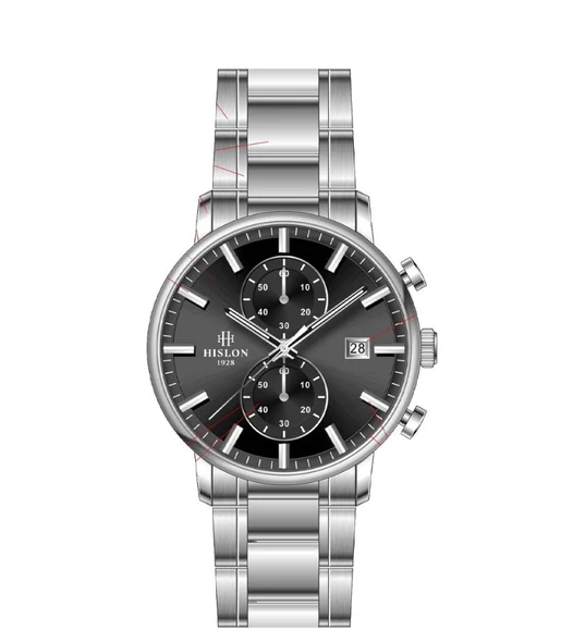 HISLON MS200S-04SS ERKEK KOL SAATİ - Resim 2