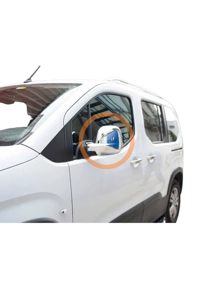 Ayna Kapağı Abs Krom 2 Parça Partner-3 2019 Ve Sonrası Modeller İçin - Resim 2