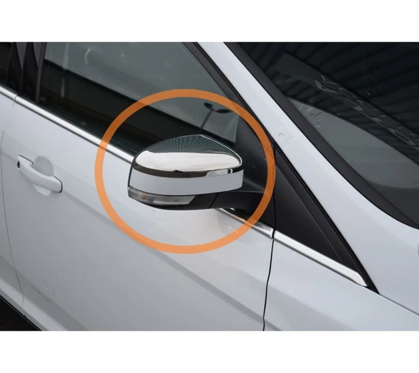 Ayna Kapağı Krom 2 Parça Focus-2 Facelift SW 2008 Ve Sonrası Modeller İçin - Resim 2