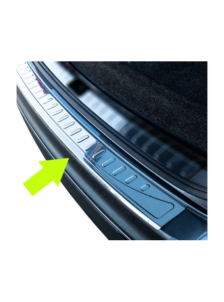 Arka Tampon Eşiği Krom Tiguan SUV 2016 Ve Sonrası Modeller İçin - Resim 2