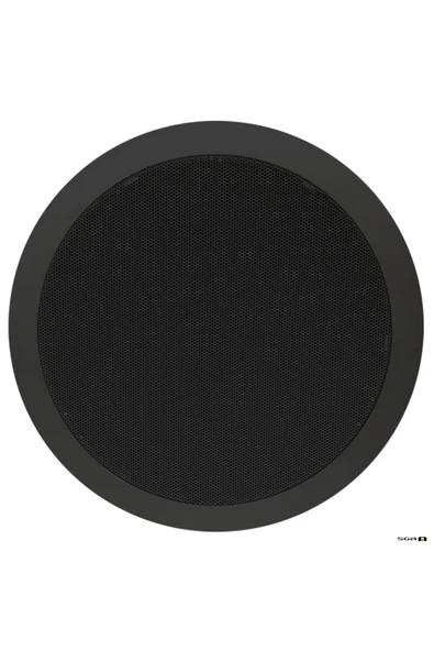 16’lı Siyah Tavan Hoparlorlu 100V Ses Sistemi | Kafe, Mağaza ve Ofis Müzik Sistemi - Resim 6