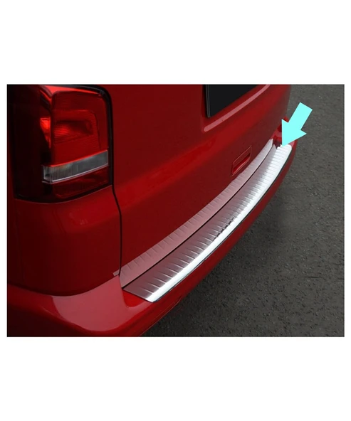 Arka Tampon Eşiği Krom Doblo-2 Panel Van LAV 2010 Ve Sonrası Modeller İçin ürün görseli 1